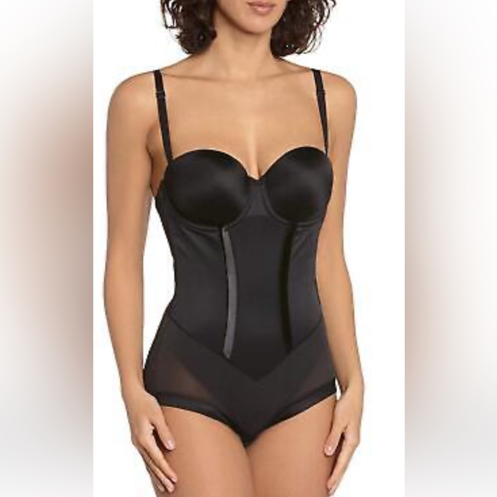 Maidenform Women's Flexees Convertible Body Shaper Size 36b Black